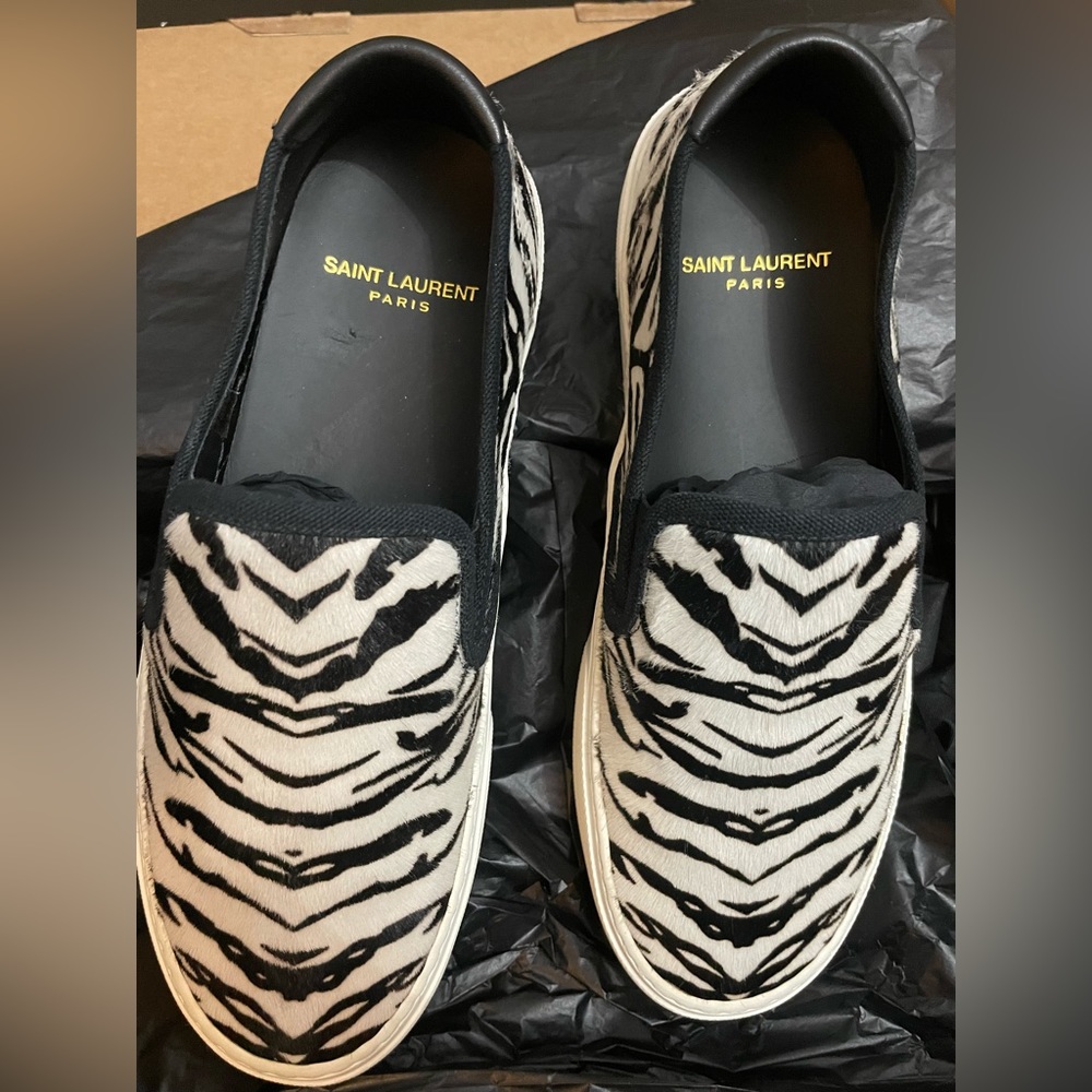 Saint Laurent Slip on Trainers